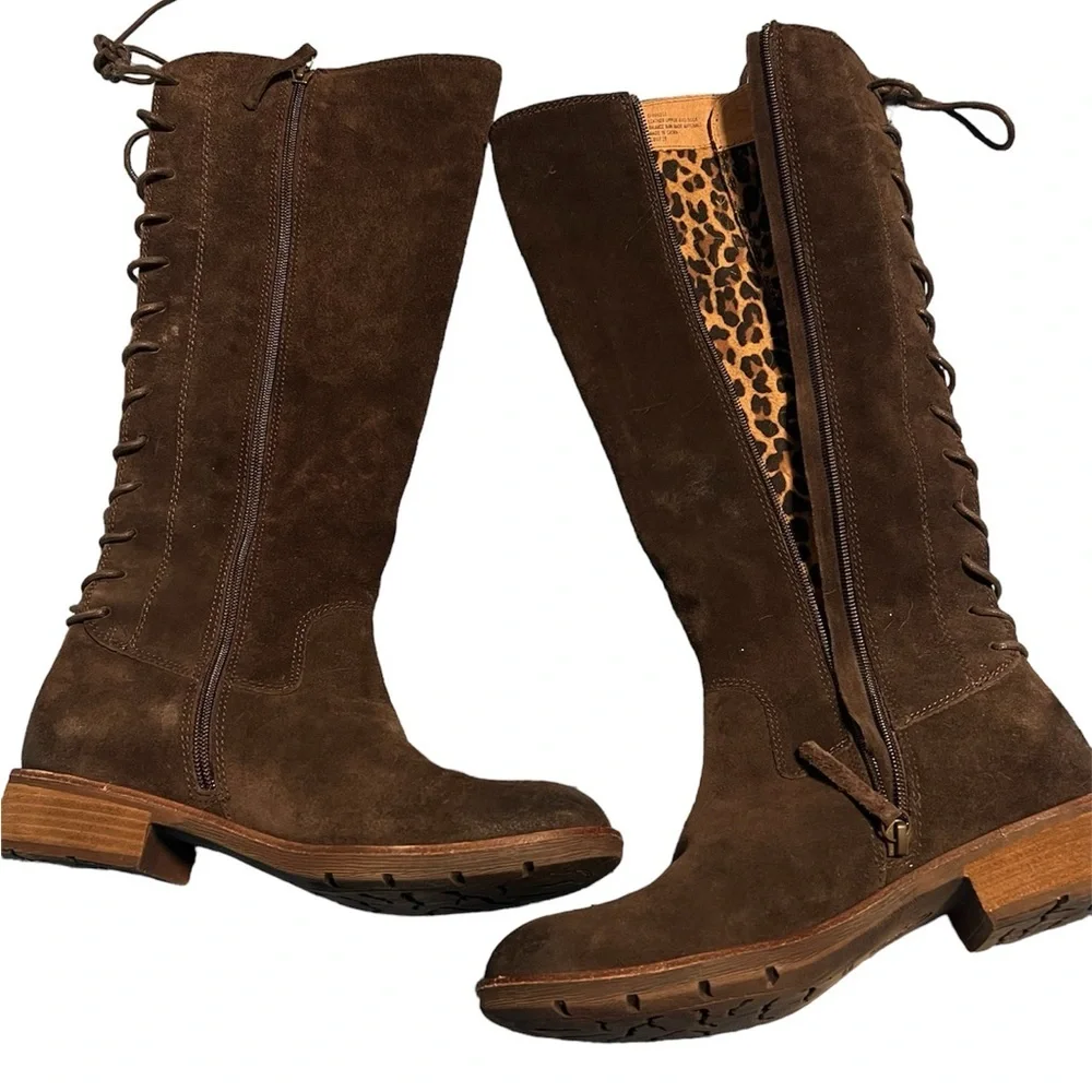 Sofft Sharnell II Waterproof Suede Boot Sz 8 - Picture 4 of 11